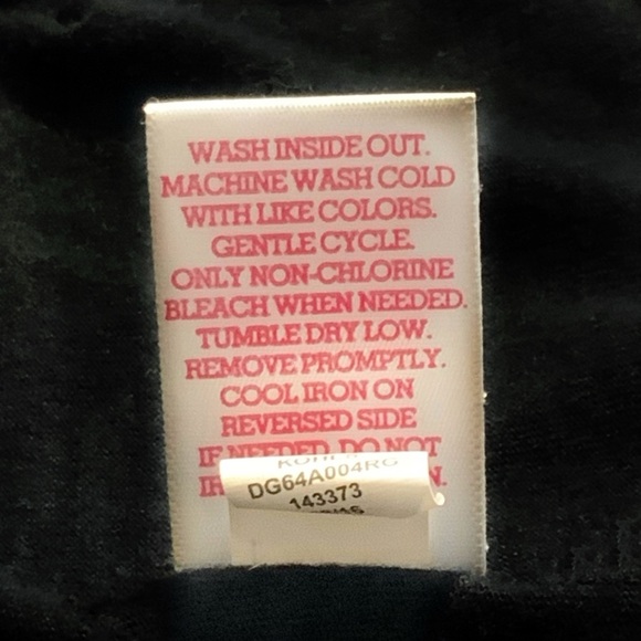 Dance Tee Shirt Long Sleeve Round Neck Glittery Ballerina Black Pink Girls 14 - Picture 4 of 15